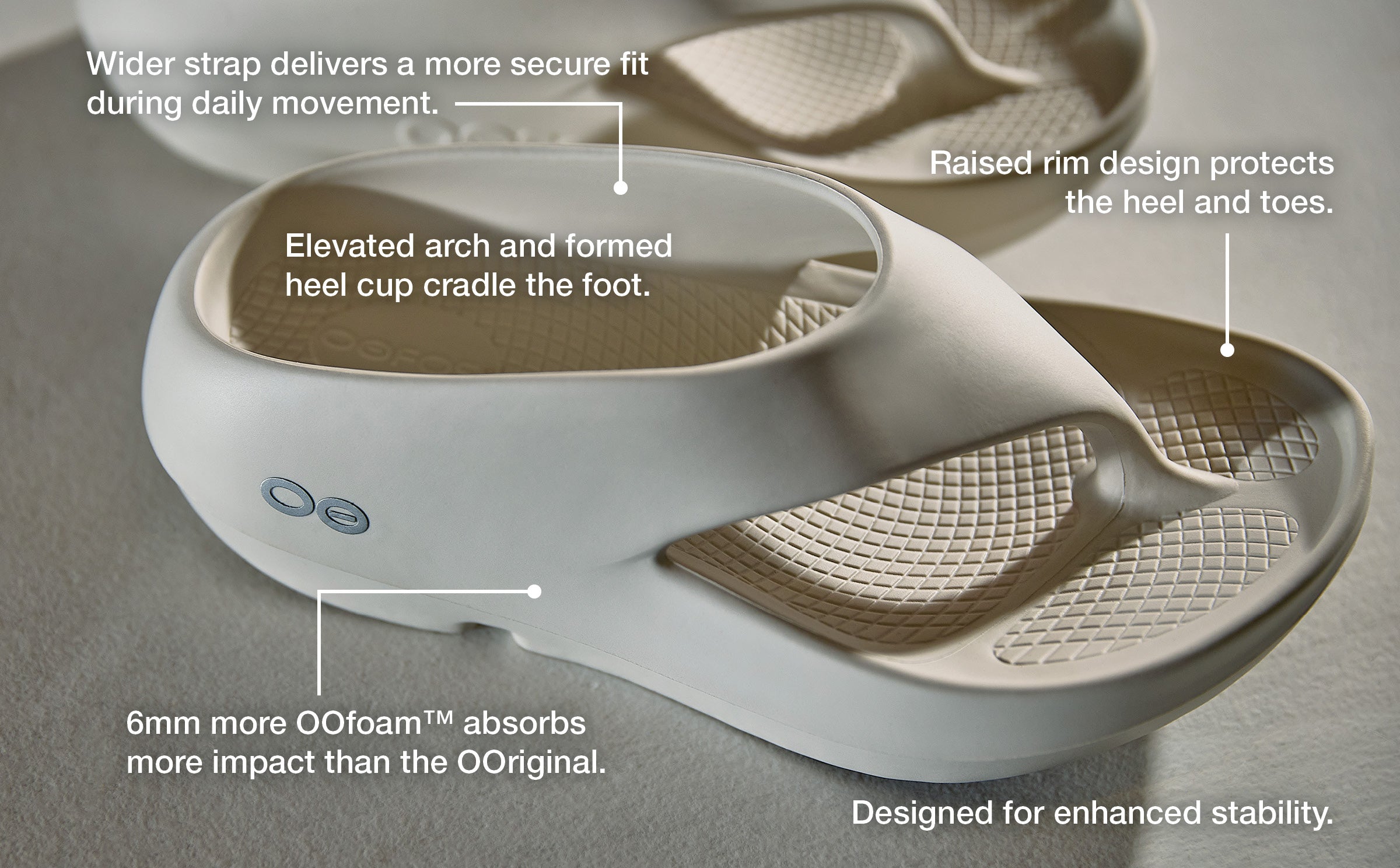 Men'S OOriginal PLUS Sandal - Driftwood - Image 3