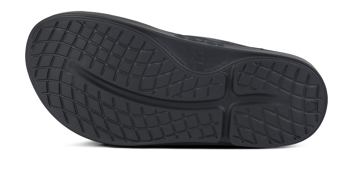 BAUER/OOFOS Women'S OOriginal Sport Sandal – Black Asphalt - Image 7