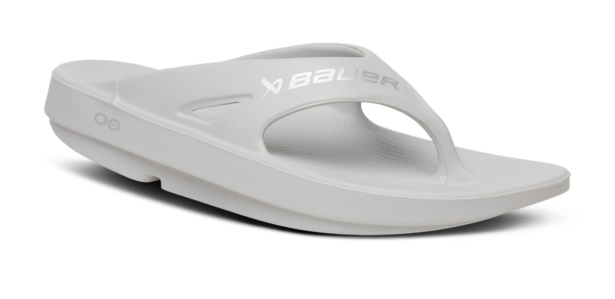BAUER/OOFOS Men'S OOriginal Sport Sandal – Moonstone