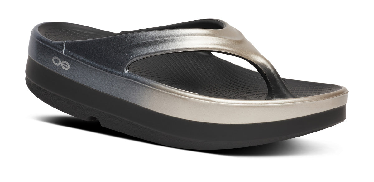 Women'S OOmega OOlala Stacked Sandal - Latte Fade