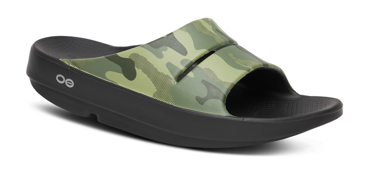 Women'S OOahh Sport Slide Sandal - Green Camo