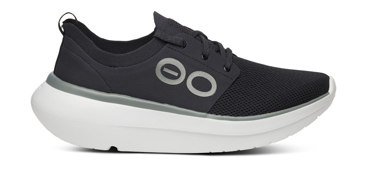 Men'S OOmy Stride - White Black - Image 2