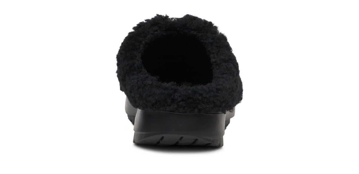 Women'S OOcoozie Sherpa Mule - Black - Image 5