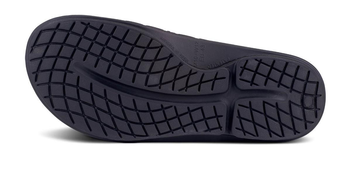Men'S OOahh Sport Flex Sandal - Matte Black - Image 7