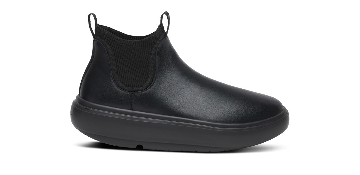 Men'S Leather Londoner - Black - Image 2