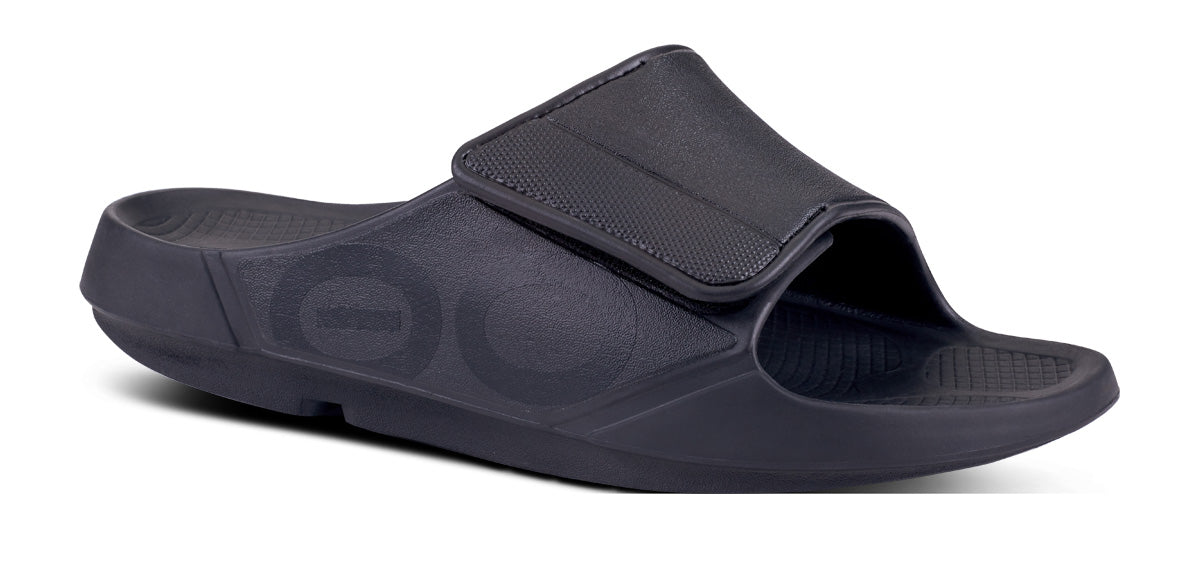Women'S OOahh Sport Flex Sandal - Matte Black