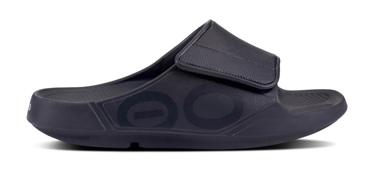 Men'S OOahh Sport Flex Sandal - Matte Black - Image 2