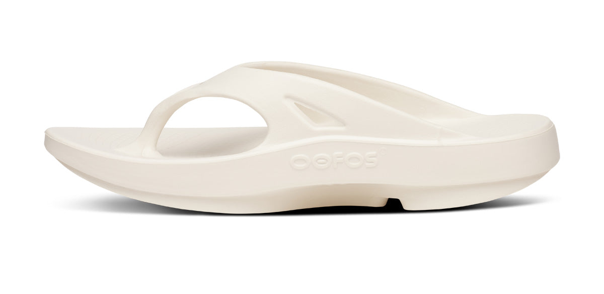 BAUER/OOFOS Men'S OOriginal Sport Sandal – Chalk - Image 4