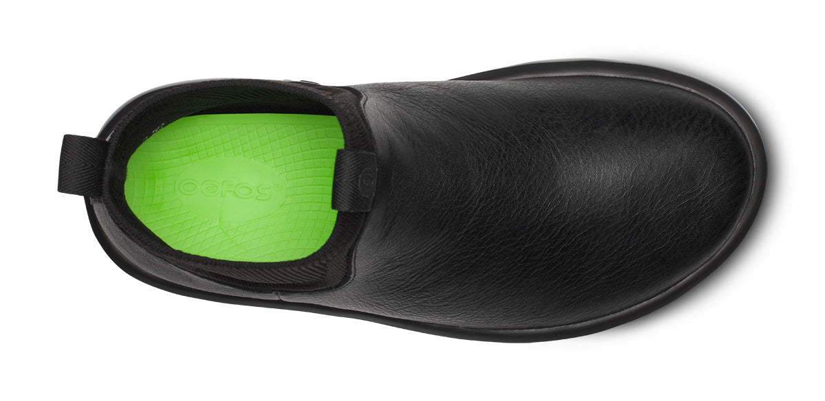 Women'S OOmega Leather Londoner - Black - Image 6
