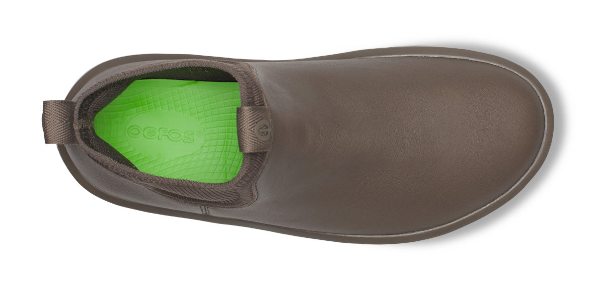 Women'S OOmega Leather Londoner - Truffle - Image 6